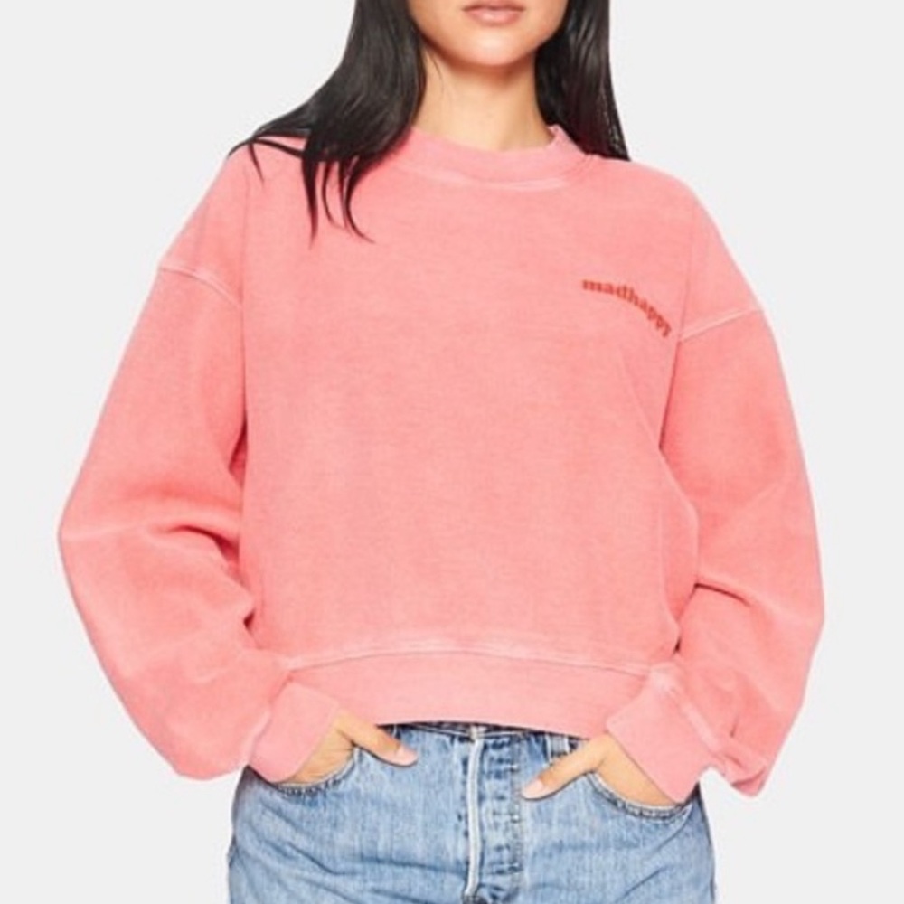 Madhappy Pink Crew Neck Sweater